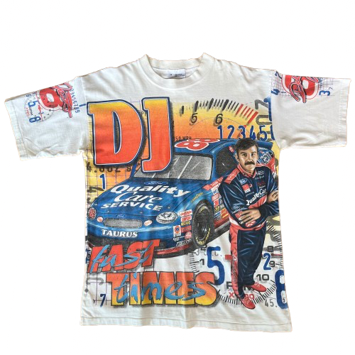 Vintage 90's Dale Jarrett All-Over Print (AOP) Shirt