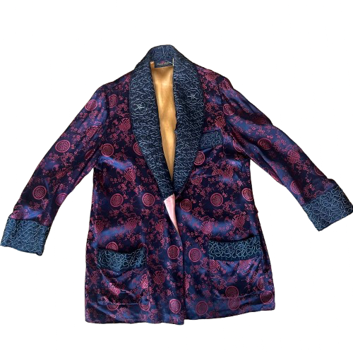 Vintage Asian Smoking Jacket – Made in Saigon